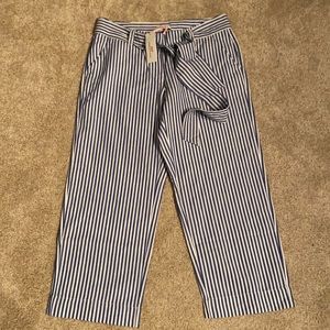 NWT Vineyard Vines Women’s Linen Strip Catamaran Pant